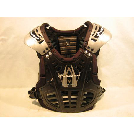 Body Protector Adult XP-2 Black Plate Black