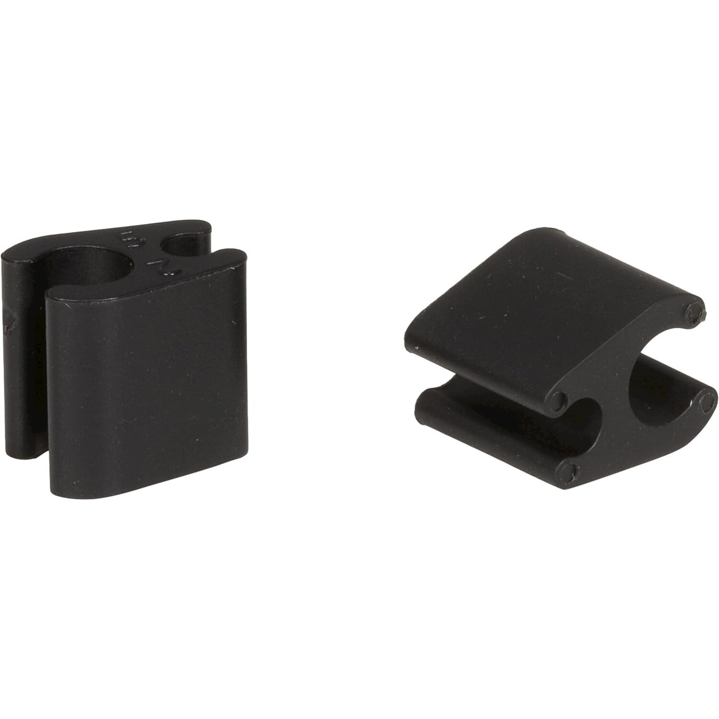 Elvedes Clips Cable Duo Black 4.1+5 mm negro (P 10) CP2020102
