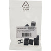 Elvedes Clips Cable Duo Black 4.1+5 mm negro (P 10) CP2020102