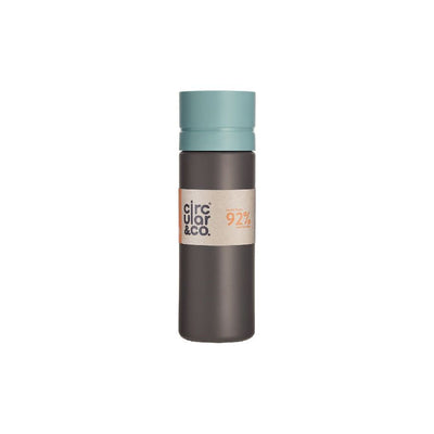 Circular Co. Circular Bottle 600 ml Zwart Blauw