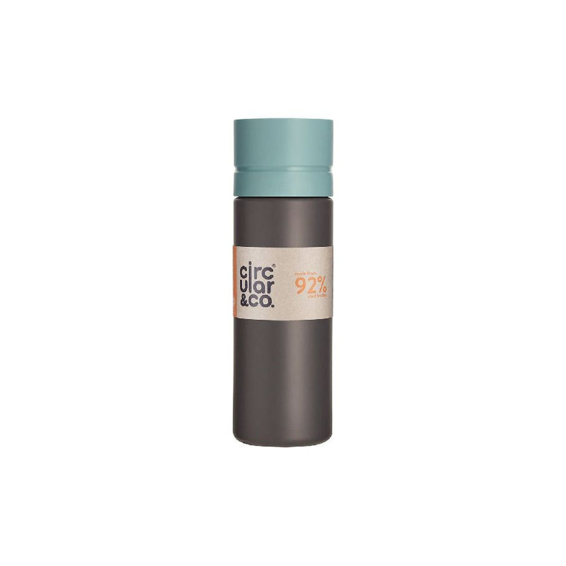 Circular Co. Botella circular 600 ml de azul negro