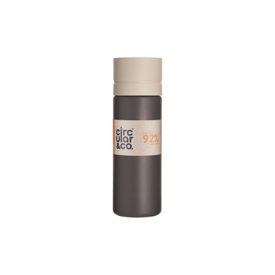 Circular Co. Circular Bottle 600 ml Zwart Crème