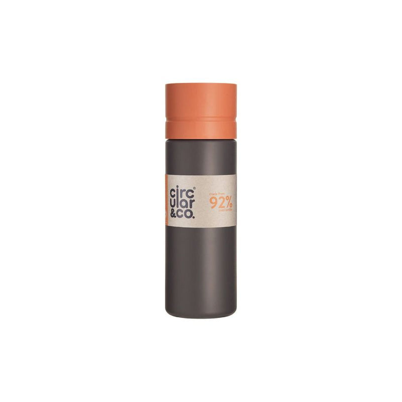 Circular Co. Botella circular 600 ml de naranja negra