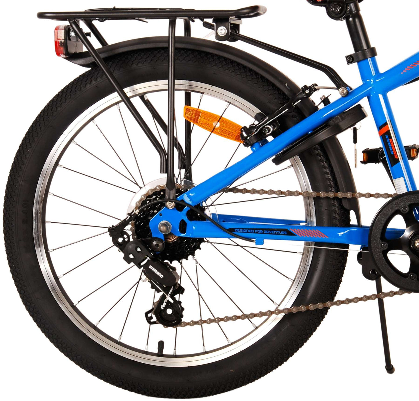 Bicycle per bambini Vlatare Cross - Boys - 20 pollici - Blu - 6 marce