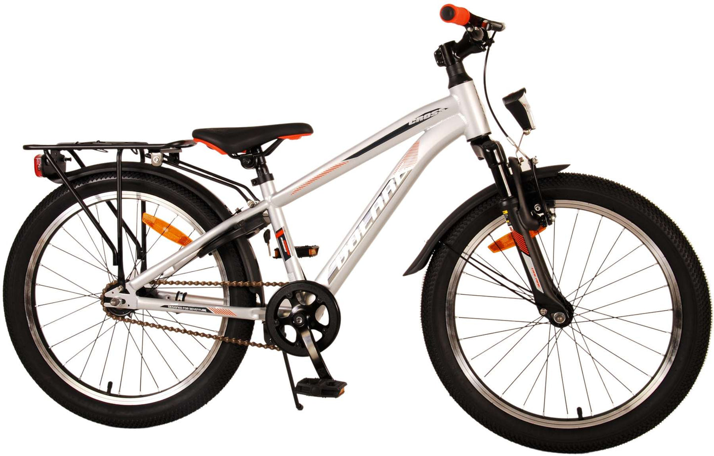 Bicycle per bambini Vlatare Cross - Boys - 20 pollici - argento
