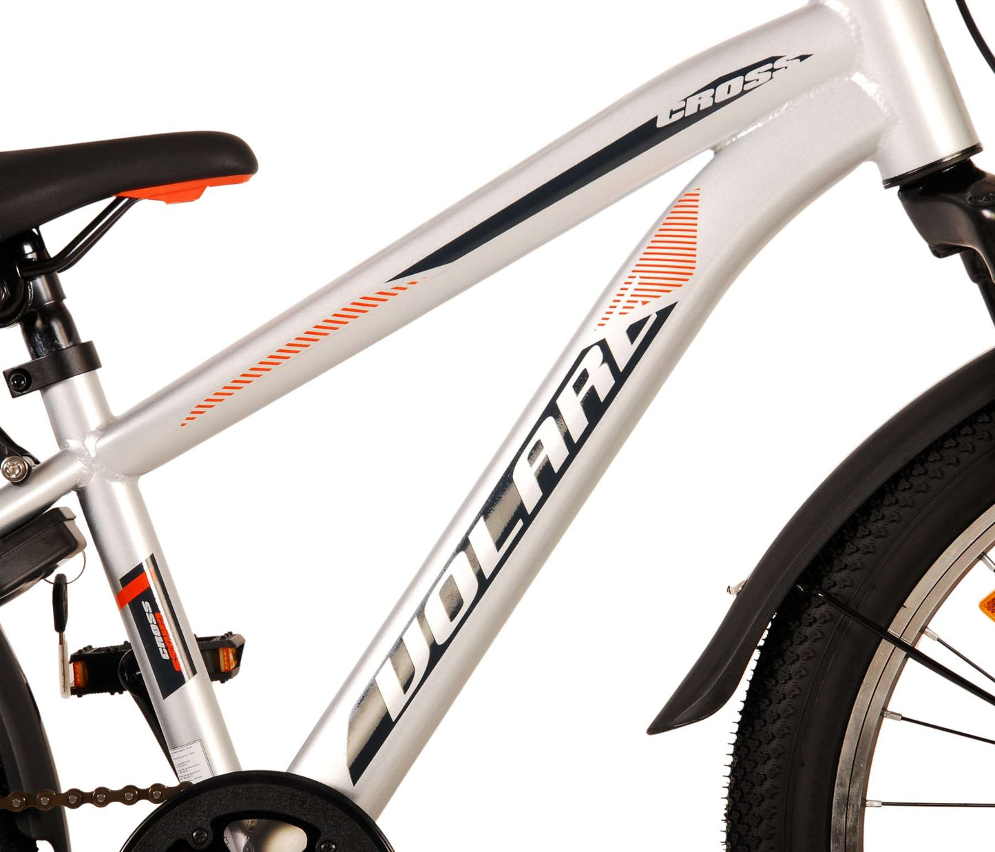 Bicicleta para niños Volare Cross - Niños - 20 pulgadas - Plata