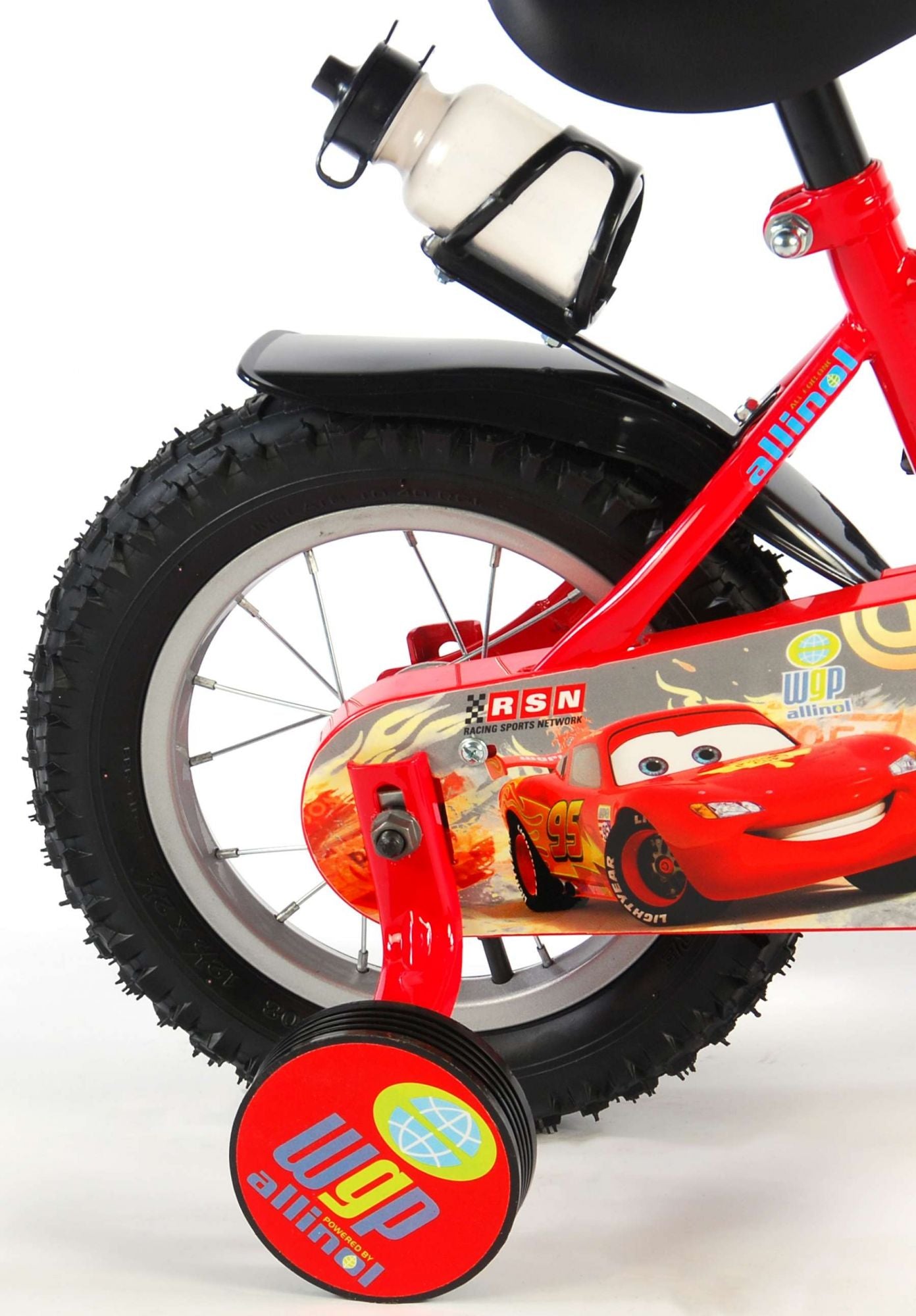 Bike per bambini Disney Cars - Boys - 12 pollici - rosso