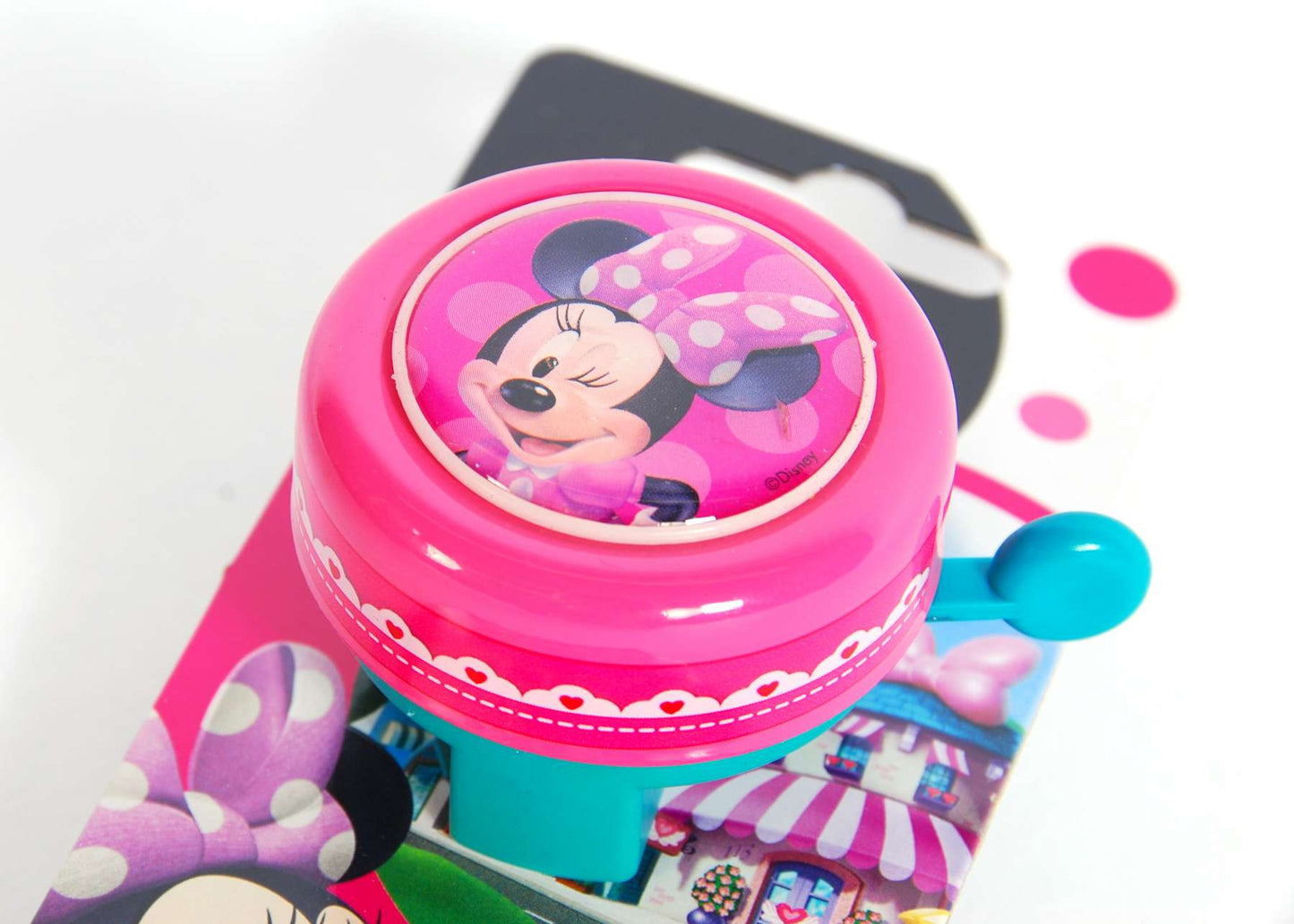 Bicycle Bell Minnie Mouse Pink 54 mm
