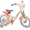 Bicicleta para niños de Disney Stitch - Niñas - 14 pulgadas - Crema Coral Azul