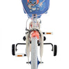 Stitch Stitch Kinderfiets Meisjes 16 inch Creme Koraal Blauw Twee handremmen