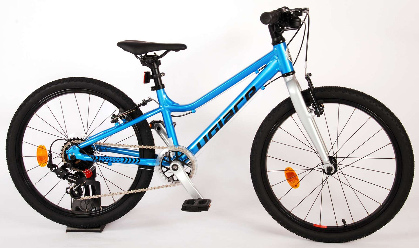 Bicicleta para niños Dynamic de Vinare - Niños - 20 pulgadas - Azul - 7 engranajes - Colección Prime