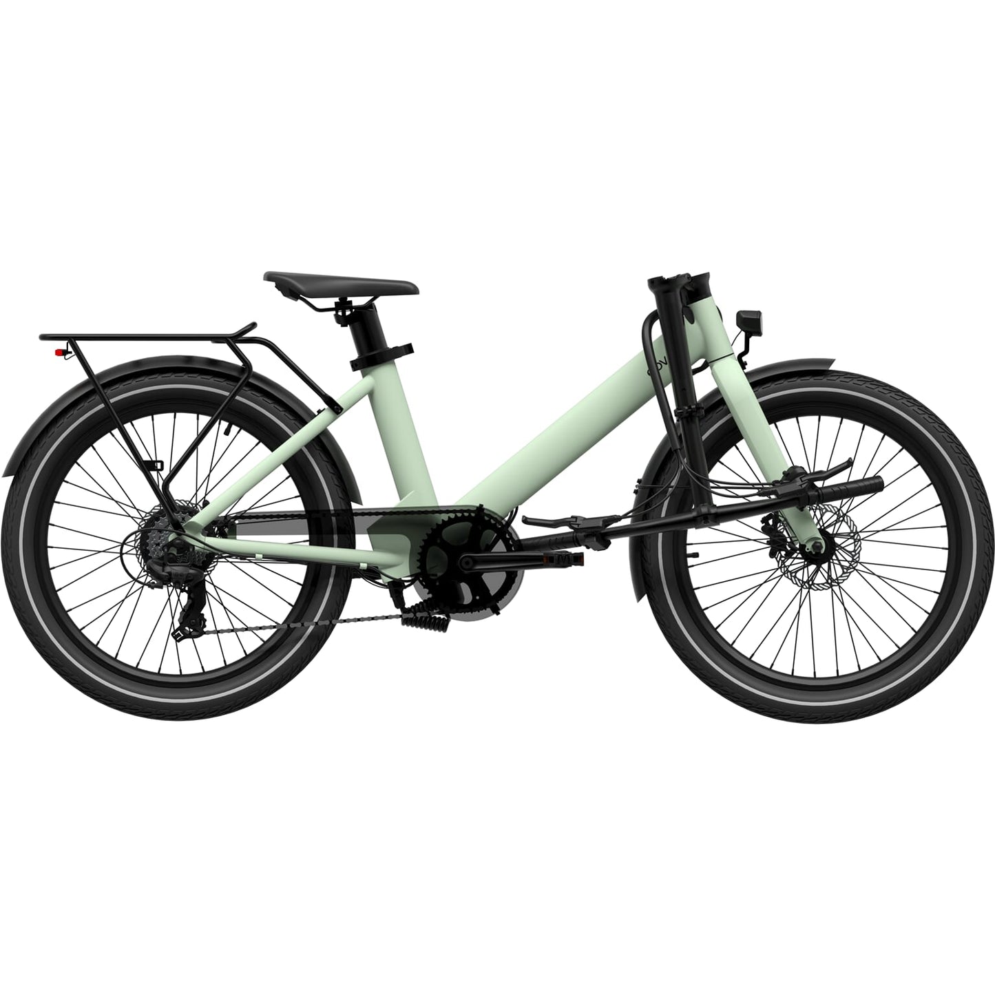 Eoovolt Electrical Compact Bike Evening 24 V2 Green