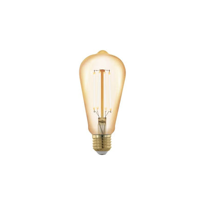 Lámpara LED de Eglo ovalado E27 400 lm ámbar escalonado