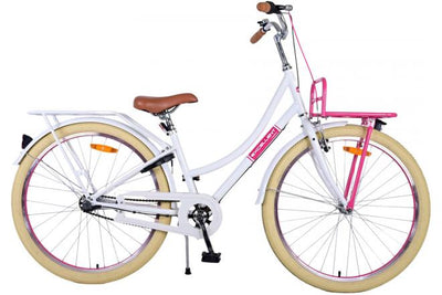 Vlatare eccellente biciclette per bambini - ragazze - 26 pollici - bianco - 3 marce