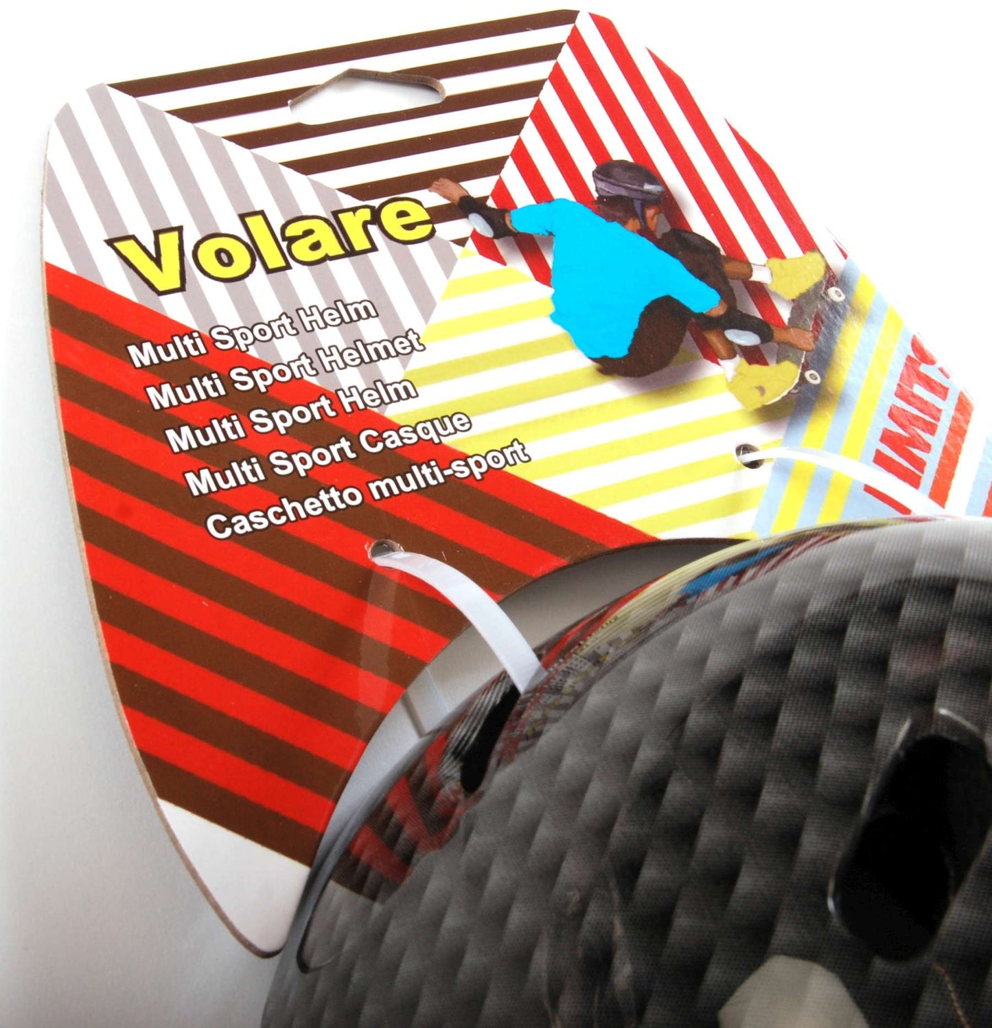 Casco de patinaje para bicicletas Volare - gris - 55-57 cm