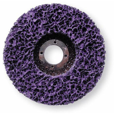 Berner 405722 Disco de limpieza 115 Purple con soporte
