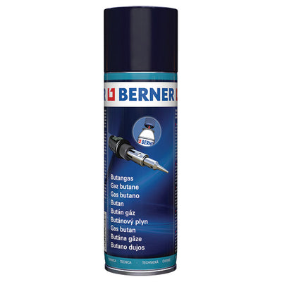 Berner 414186 Bus Navulgas per bruciatore a gas più leggero Blue-Fire