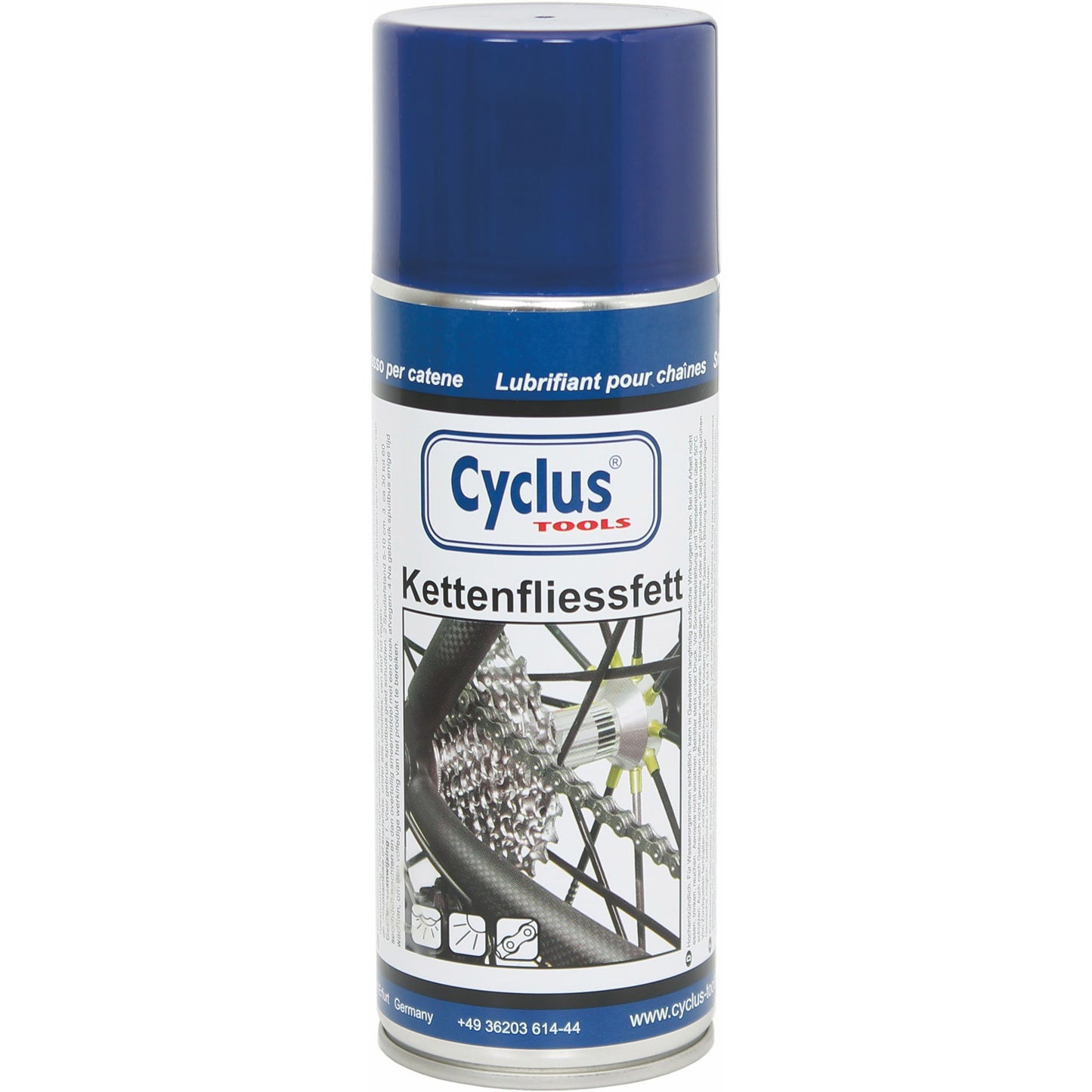 Cycplus Cyclus kettingvet vloeibaar spuitbus 400ml