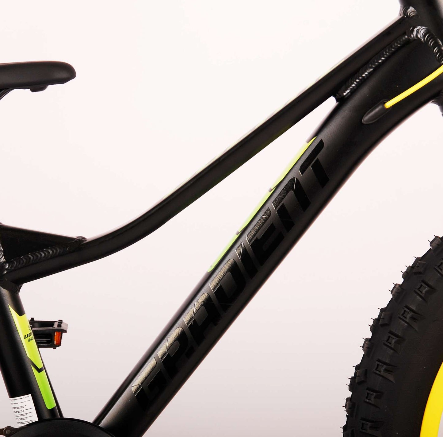 Volare Gradiente Bicicleta para niños - Niños - 20 pulgadas - Black Amarillo Verde - 6 velocidades - Colección Prime