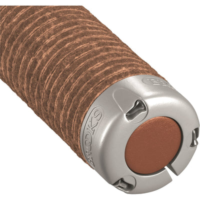 Brook's manette in pelle grassoccio miele