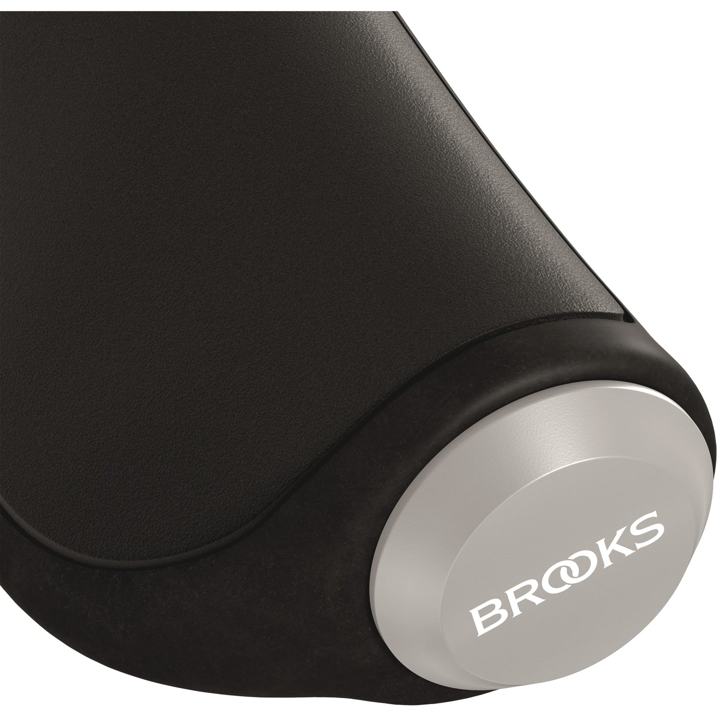 Brooks maneja el agarre de cuero ergonómico 130 mm negro