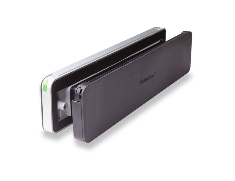 Homebox Letterbox Buiten Valve Alluminio Inner Flap Black (RAL9005)