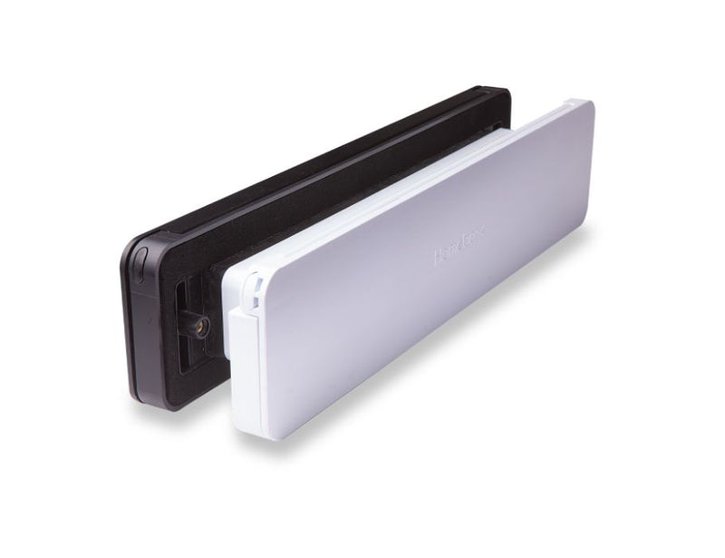 Draft Homebox -Free Letterbox Buitenklap Black (RAL9005) Valve interna bianca (RAL9010)