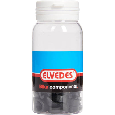 Elvedes Frameklemmen 11.5x13mm voor remslang zwart per 50 stuks