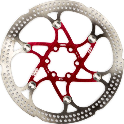 Elvedes Floating Rotor 180mm 132G 6 fori+But Red 2015151