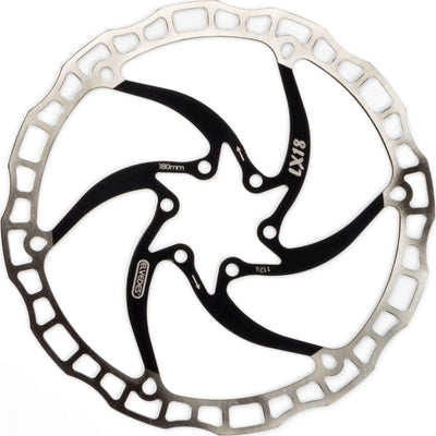 Elvedes One Piece Rotor 180 mm 112g 6 hoyos+Bout Black 2015197