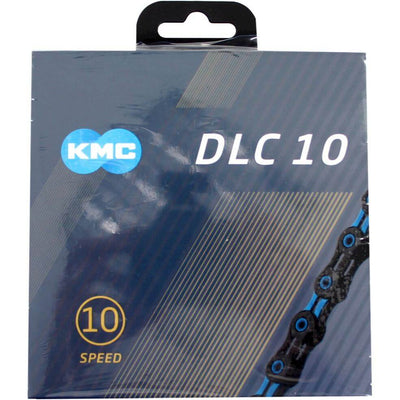 KMC DLC 10 Fietsketting - 116 schakels - Blauw Zwart