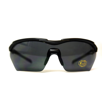 Gafas VWP Formas negras Vista completa Sport + lente transparente