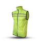Gato Windbreaker Mesh chaleco neón amarillo extra pequeño