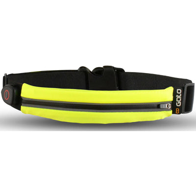 Outwet Sport usb led belt waterproof neon yellow onesize