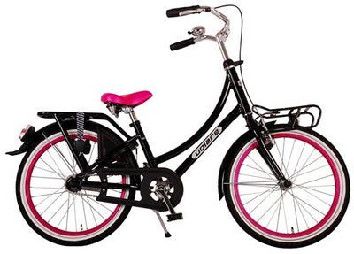 Volare de 20 pulgadas Bicicleta de transporte de abuela Brillo Black Pink 22033