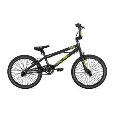 Bmx Madd 20 inch freestyle fiets zwart groen (12522)