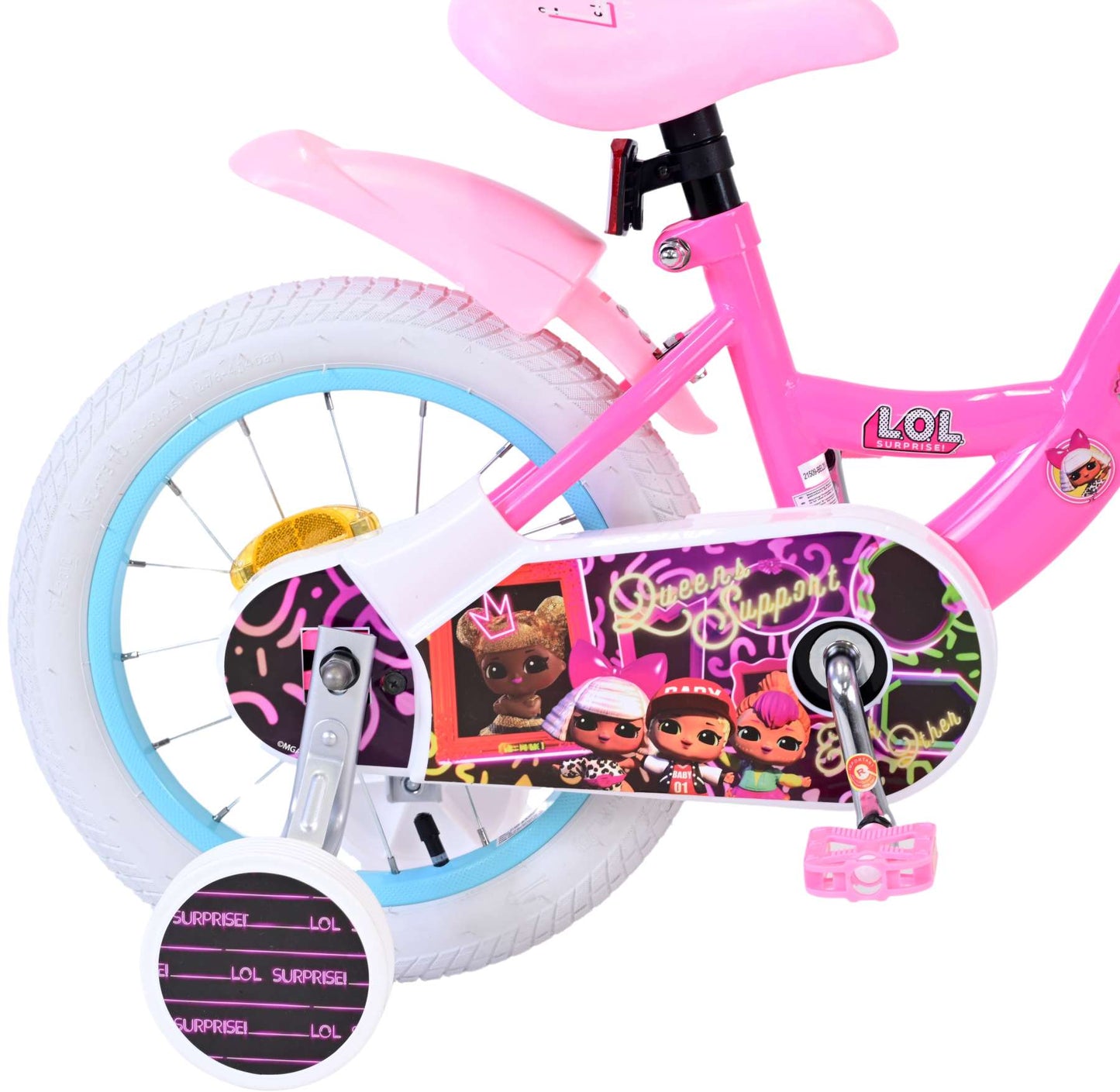 LOL Surprish Children Bike Girls Girls da 14 pollici di rosa