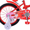 Volare Lovely Kinderfiets Meisjes 16 inch Rood Wit