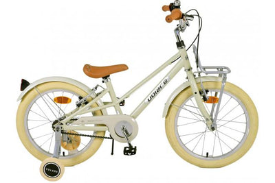 Bicycle per bambini Melody Vlatare - Girls - 18 pollici - Sand - Freni a due mani