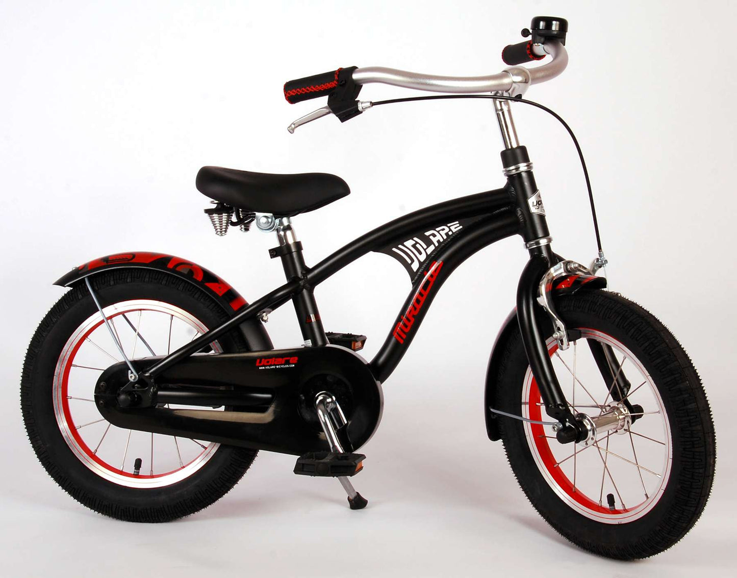 Bike per bambini Vlatare Miracle Cruiser - Boys - 14 pollici - Matt Black - Prime Collection