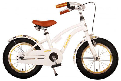 Bicycle per bambini Miracle Miracle - Girls - 14 pollici - White - Prime Collection