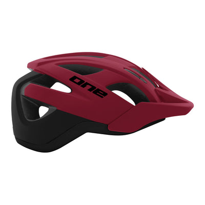 One One Helm Trail Pro S M (55-58) Rojo negro