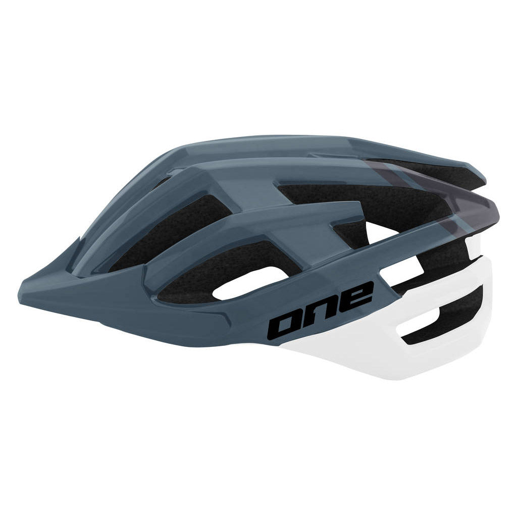 ONE One helm mtb race m l (57-61) grey white