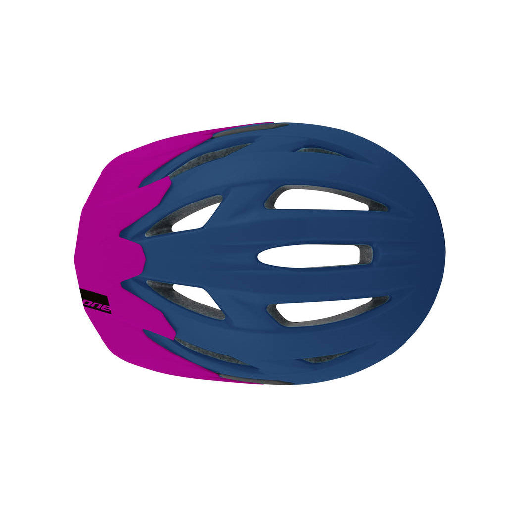 Un casco F.L.Y. XXS XS (47-52) Púrpura azul