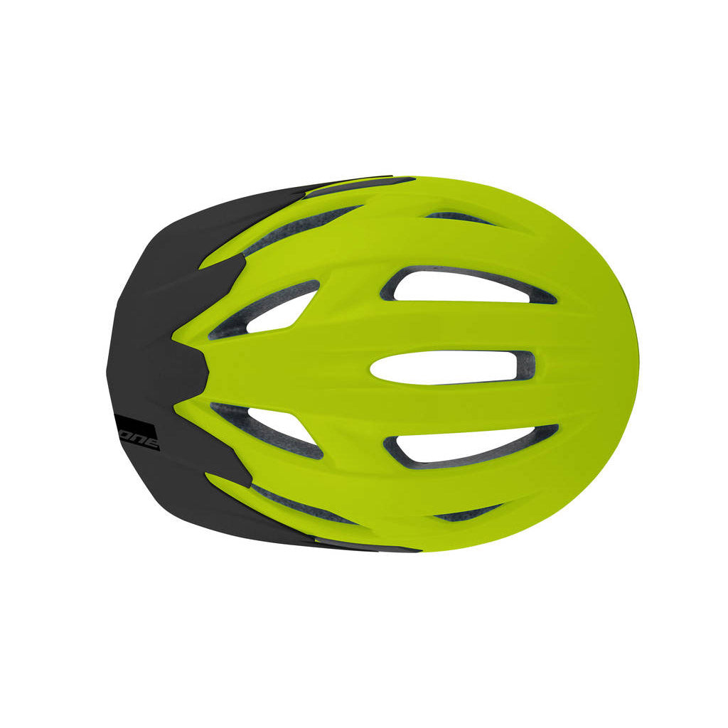 Un casco F.L.Y. S M (52-56) Negro verde