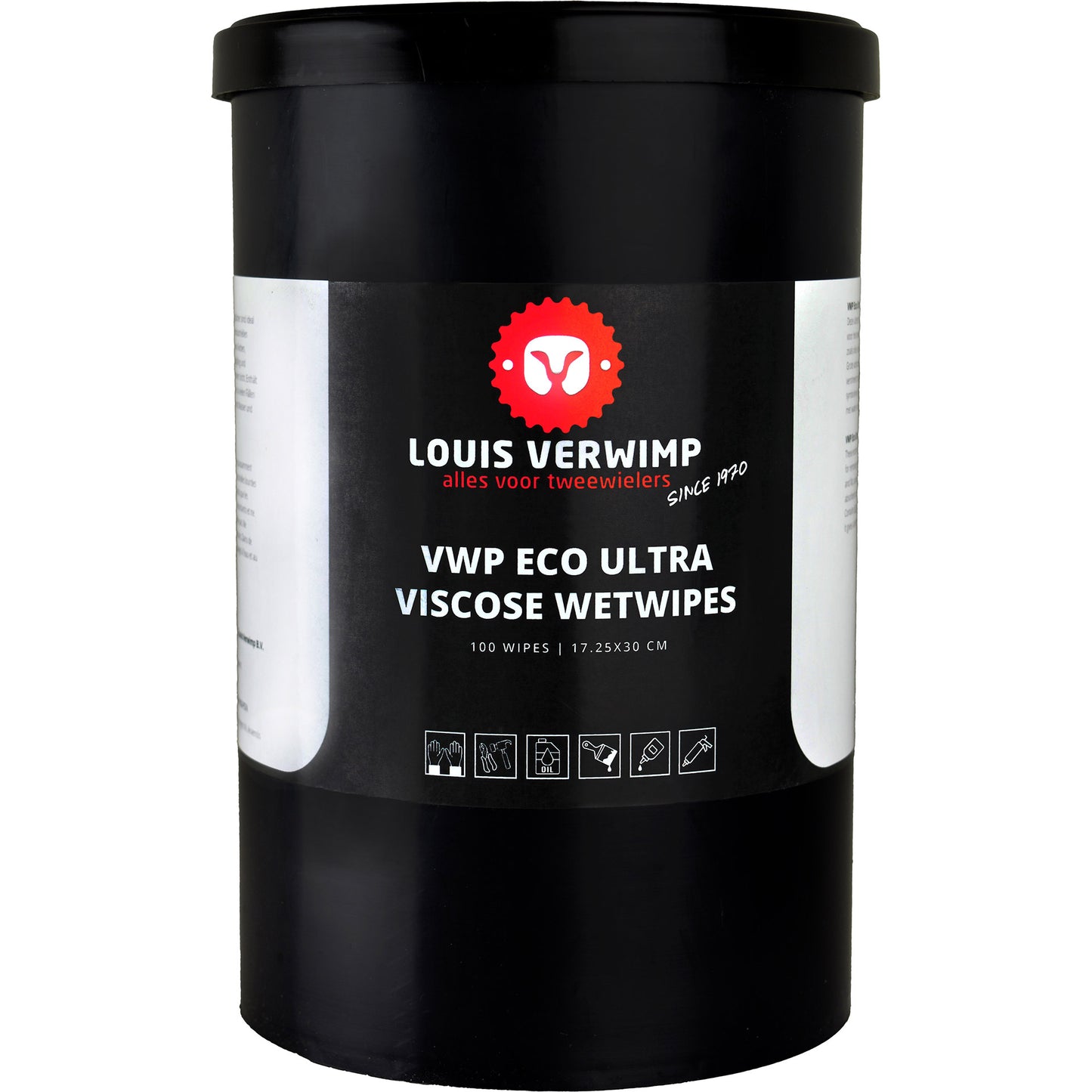 Vanno per pulizia VWP Ultra viscosa Wetwipes (100 °)