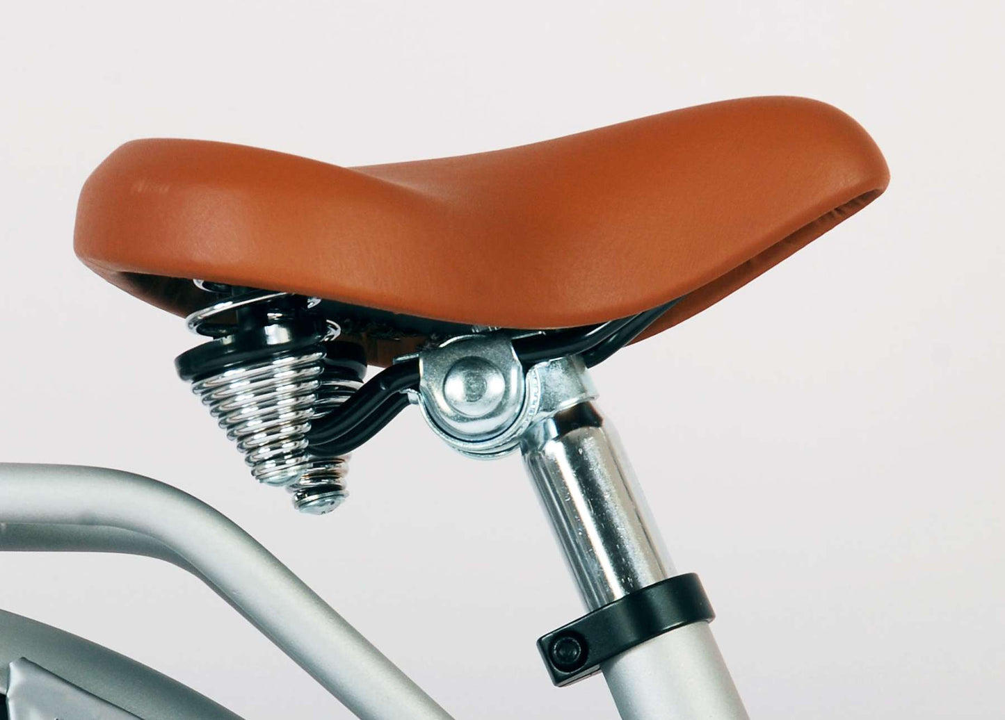 Volare Oma Classic Kinderfiets - Meisjes - 20 inch - Mat Zilver