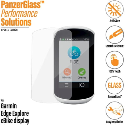 Panzerglass Garmin Explore Screen Protector es anti -reflexivo