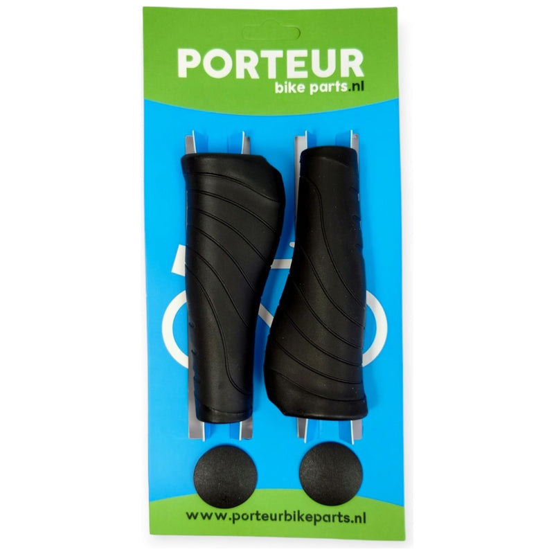 Porteur handvatten ergo zwart
