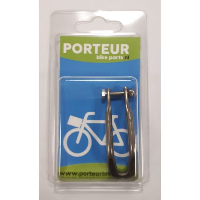 Porteur lamphaak kroon rvs